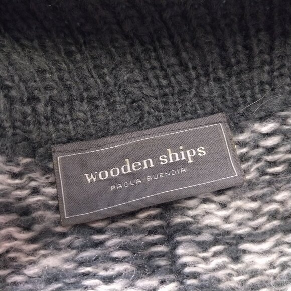 Wooden Ships Women’s X/S Cowl Neck Mohair Wool Blend Knit Sweater Anthropologie - Picture 3 of 7